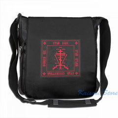 Calvary Cross USB Charge Backpack School Travel Laptop Bag