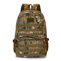 Men's Camo Tactical Backpack Large Capacity Outdoor Travel Bag