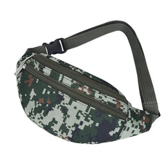 Camouflage Men Waist Pack Oxford Hip Bum Sports Bag