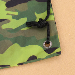 Camouflage Oxford Drawstring Bag Printing Unisex Travel Storage Package
