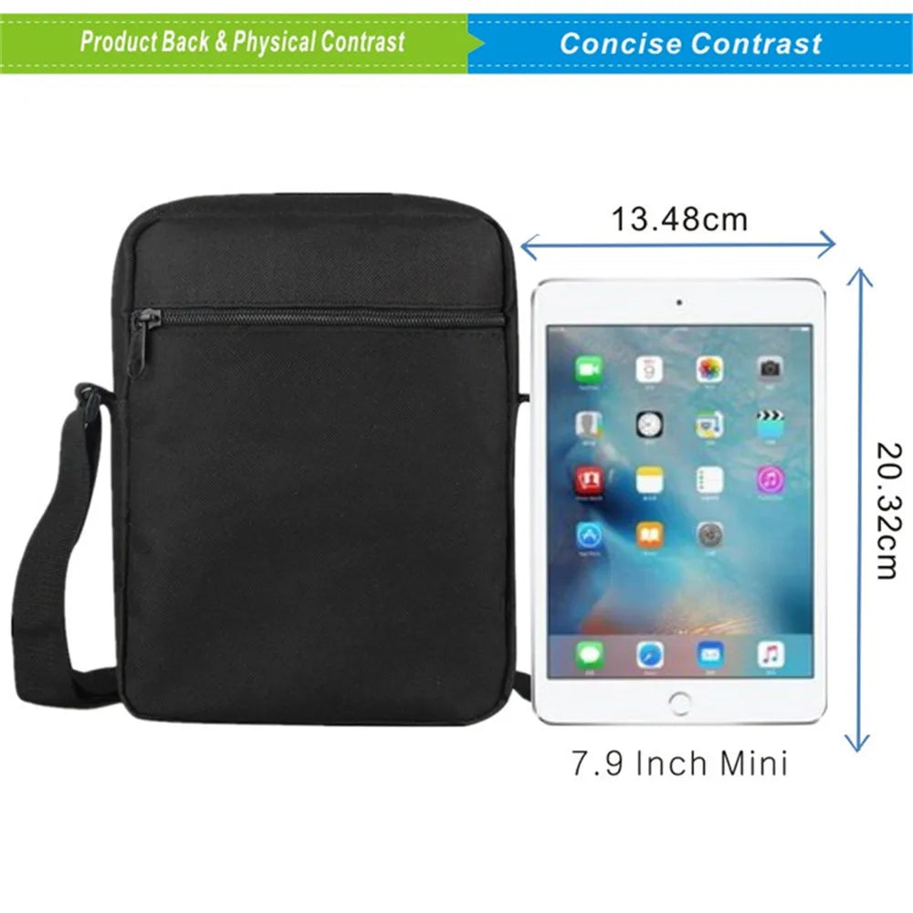 Camouflage Nylon School Backpack Messenger Bag