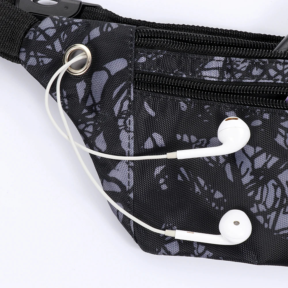Camouflage Waist Bum Bag Kids Fanny Pack Waterproof Chest Pack