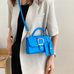 Candy Small Handbags Women Shoulder Bag Top Handle Bags With Wallet