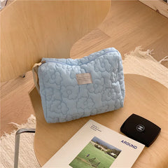 Large Candy Cosmetic Box Travel Toiletry Bag Makeup Organizer Zipper Beauty Case