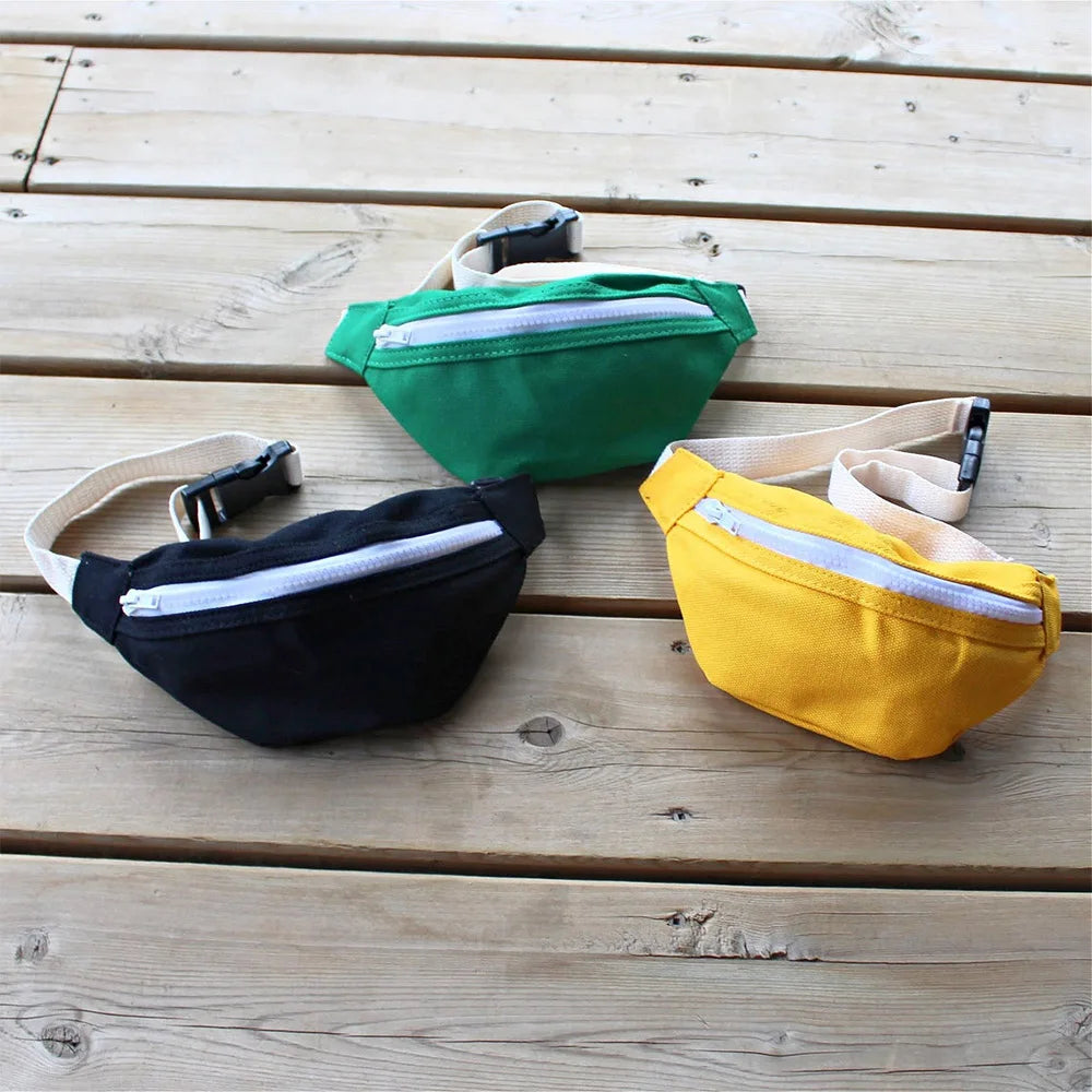 Personalized Candy Name Kids Fanny Pack Waist Bag for Boy/Girl Gift