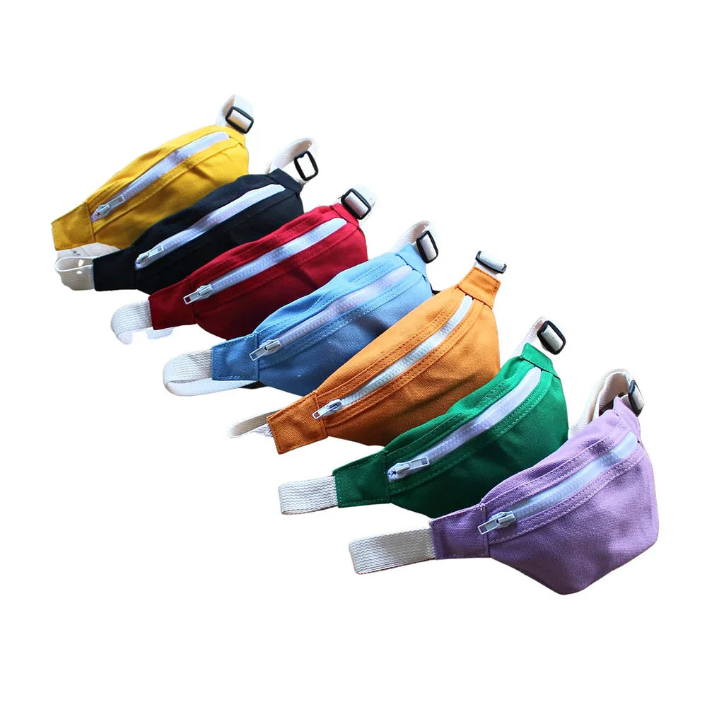 Personalized Candy Name Kids Fanny Pack Waist Bag for Boy/Girl Gift