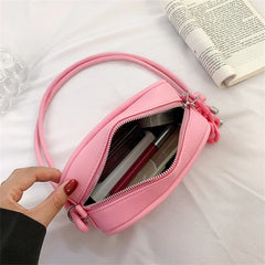 Candy Women's Handbags Small PU Leather Shoulder Crossbody Bags for Women
