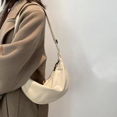 Nylon Shoulder Bags Women Zipper Cross Body Portable Hobos Bag