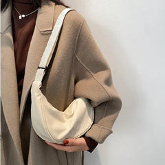 Nylon Shoulder Bags Women Zipper Cross Body Portable Hobos Bag