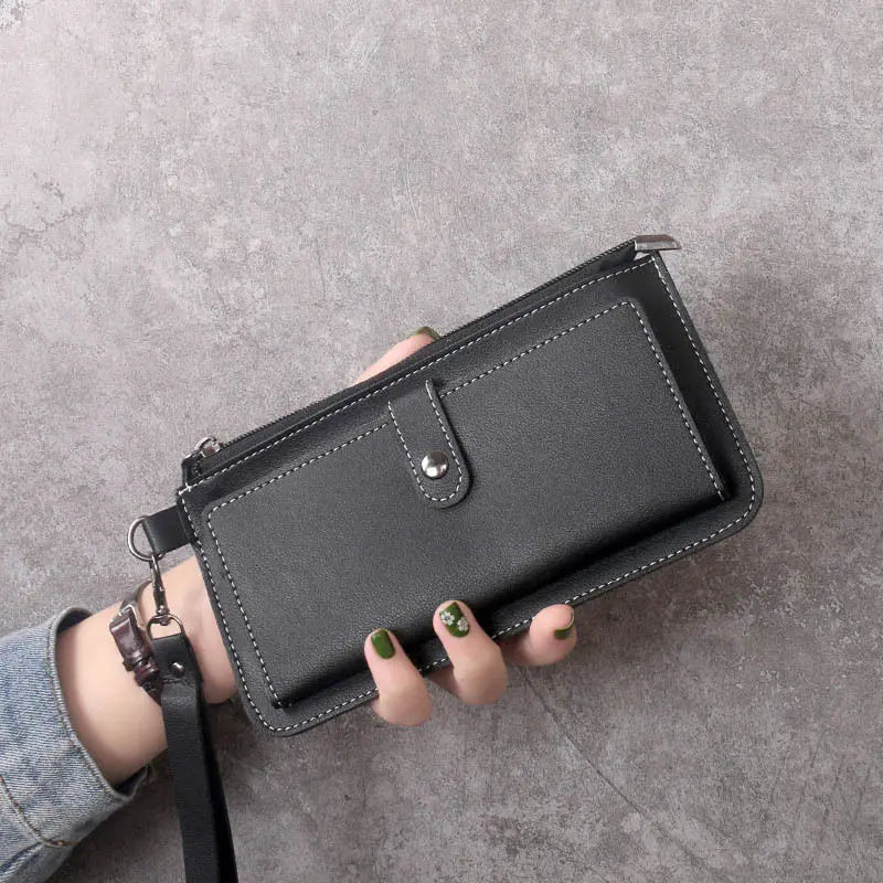 Candy Colors PU Leather Women's Wallet Multifunction