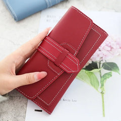 Short Candy Colors Wallet Women PU Leather 3-fold Wallet Femme