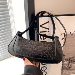 Stone Grain Candy Shoulder Bag for Women Crossbody Bags Ladies Armpit Bag