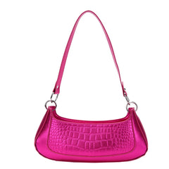 Stone Grain Candy Shoulder Bag for Women Crossbody Bags Ladies Armpit Bag