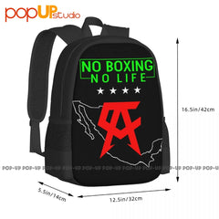 Canelo Alvarez Backpack Large Capacity School Sport Bag