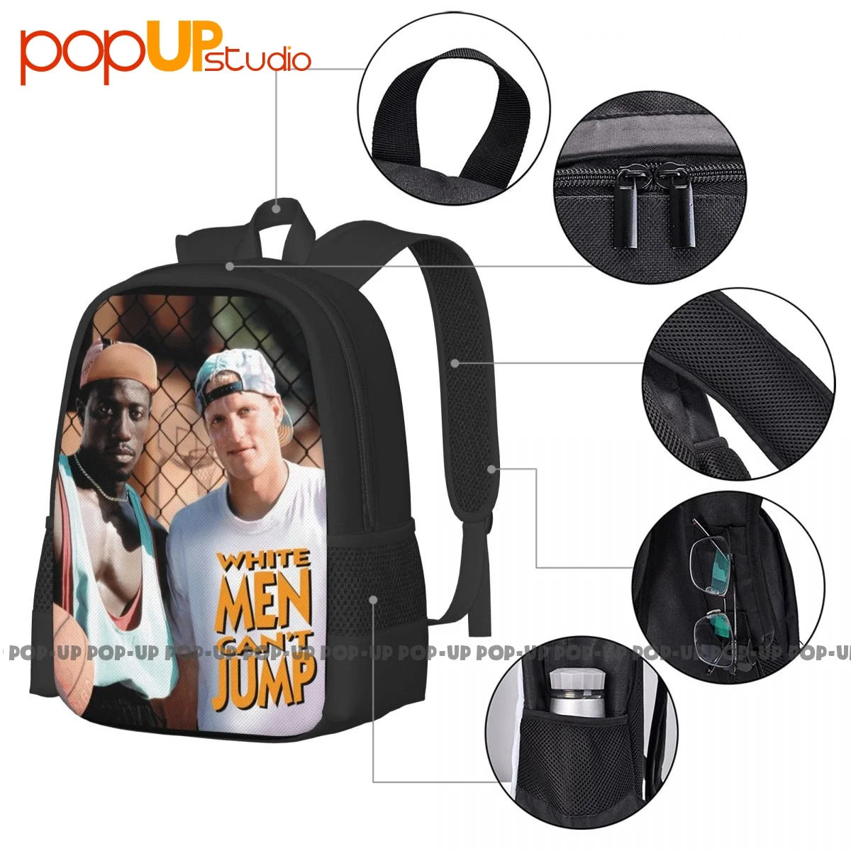 Vintage Eco-Friendly Backpack Large Capacity