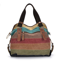 Canvas Shoulder Bag Women Handbags Ladies Hand Bags Tote Casual Crossbody