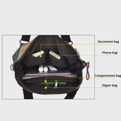 Canvas Shoulder Bag Women Handbags Ladies Hand Bags Tote Casual Crossbody