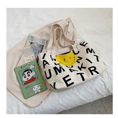 Canvas Bag Female Large Capacity Tote Bag Handbags Shopping Bags for Women