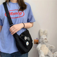 Daisy Messenger Bag Large Capacity Japanese Harajuku Shoulder Bag