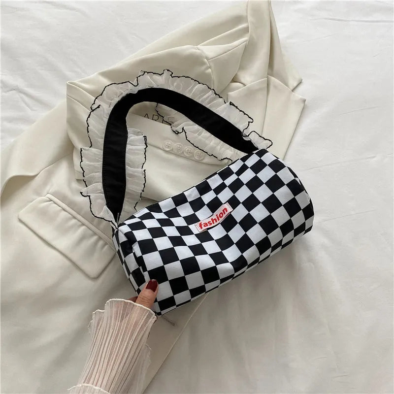 Vintage Canvas Women's Shoulder Bag