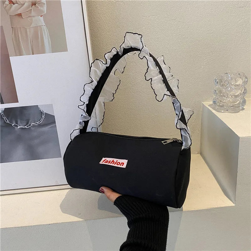 Vintage Canvas Women's Shoulder Bag