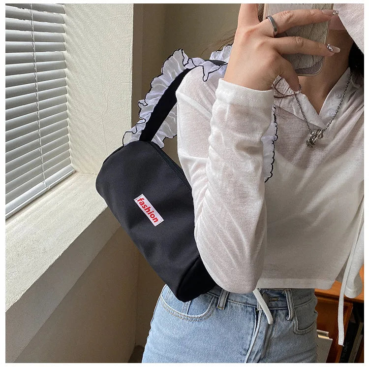 Vintage Canvas Women's Shoulder Bag
