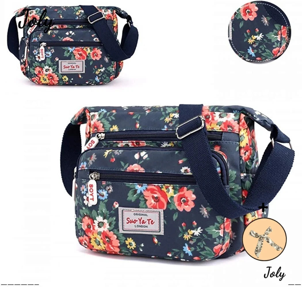 Womens Crossbody Waterproof Nylon Shoulder Bags