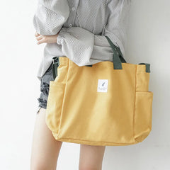 Women's Canvas Tote Bag for Shopping and Travel