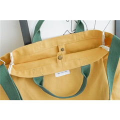 Women's Canvas Tote Bag for Shopping and Travel