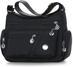 Canvas Crossbody Bag Women Casual Handbag Shoulder Nylon Lightweight Waterproof