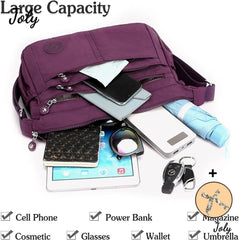 Canvas Shoulder Handbag for Women Crossbody Satchel Phone Bag
