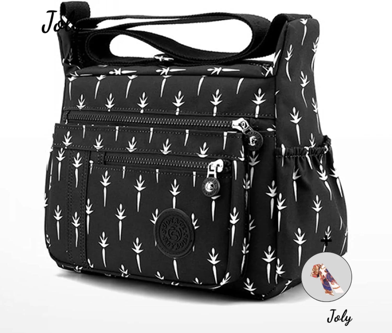 Women's Waterproof Messenger Bag Satchel Shoulder Nylon Bag