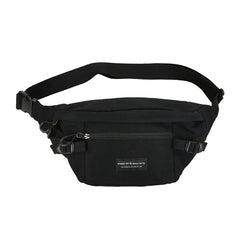 Canvas Casual Waist Bag Unisex Fanny Pack Hip Hop Banana Bags