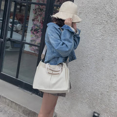 Canvas Casual Tote Women's Bag Shopper Female Shoulder Bags For Women Travel
