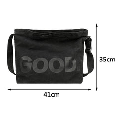 Casual Women's Shoulder Bags Retro Letter Printed Crossbody Bags