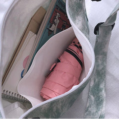 Tie Dye Crossbody Bags for Women Casual Zipper Shoulder Handbags
