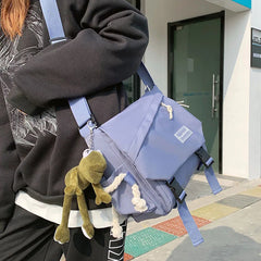 Canvas Crossbody Bags for Men Women Large Capacity Handbags Shoulder Bag