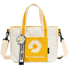 Canvas Diagonal Cross Bag Large Capacity Shoulder Bag Womens Messenger Bags