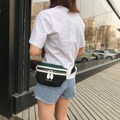 Canvas Banana Fanny Pack Waist Bag for Women Phone Pouch Belt Bag