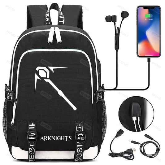 Arknights Backpack for Boys Girls Student Bookbag