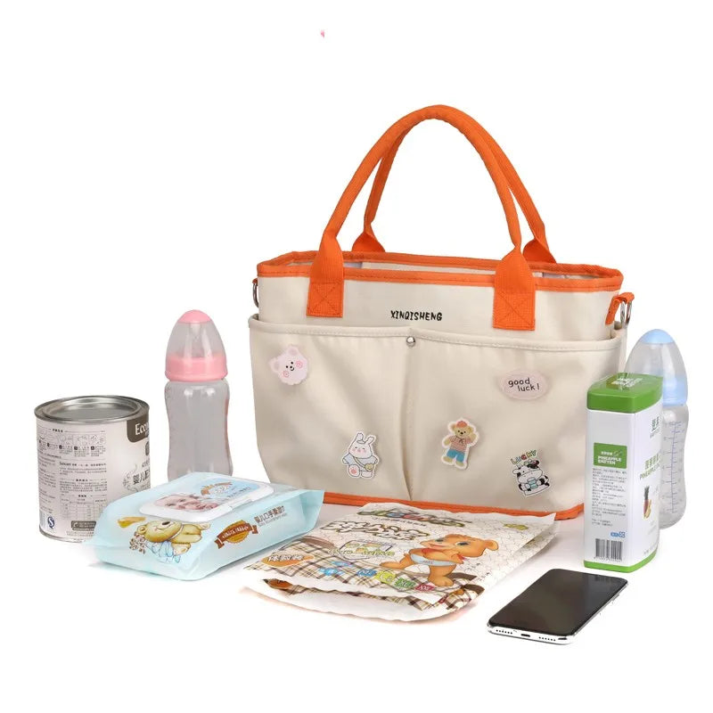 Canvas Handbags For Women Diaper Bags Mummy Bag With multiple Bags