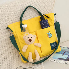 Canvas Handbags Shopping Bags for Women Tote Shoulder Bag Large Capacity