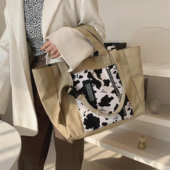 Canvas Handbags Women Bags Lady Travel Shoulder Bags Large Capacity Tote Bag