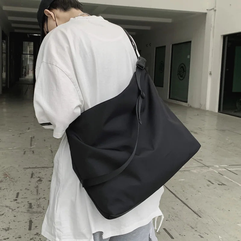 Canvas Japan Ins Bulk Schoolbag Student Handbag Shopping Bag Fitness Bag