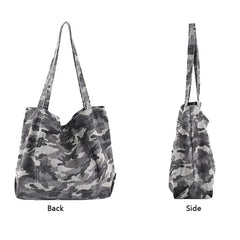 Camouflage Shoulder Bag Women Casual Tote Shopper Female Handbag