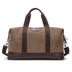 Canvas Leather Men Travel Bags Big Carry On Luggage Bags Handbag Duffel Bags