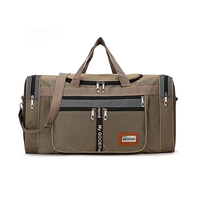 Canvas Travel Bag Outdoor Carry Luggage