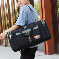 Large Capacity Canvas Travel Bag Outdoor Carry Luggage