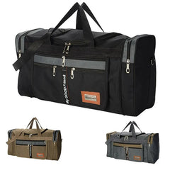 Large Capacity Canvas Travel Bag Outdoor Carry Luggage