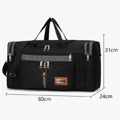 Canvas Men Travel Bag Large-capacity foldable portable travel bag